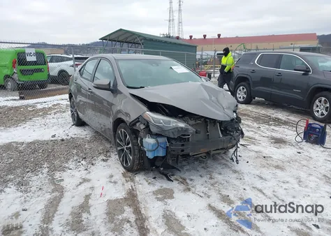 2017 Toyota Corolla Se z USA, uszkodzony, nr VIN 2T1BURHE0HC780116